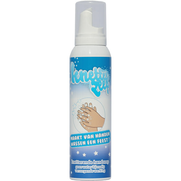 Crackling soap ocean is hand soap to be used without water