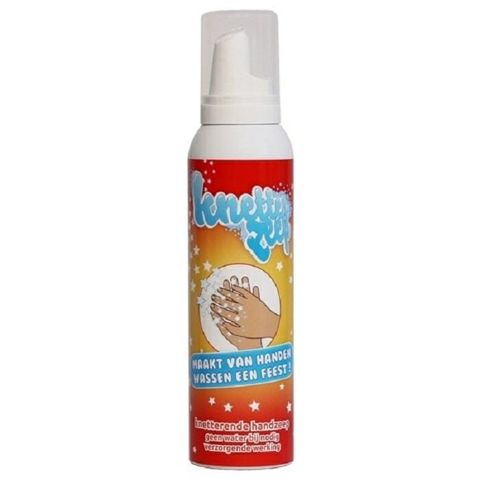 Sweety crackling soap has a sweetish scent that encourages many children to wash their hands
