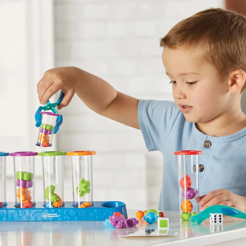 learning resources silly science introduces children to science and practicing fine motor skills.