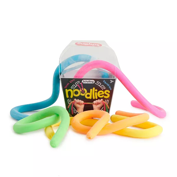 Emergency lilies or noodles this is what these stretchy cords look like. Delicious noodles to fidget with and unwind