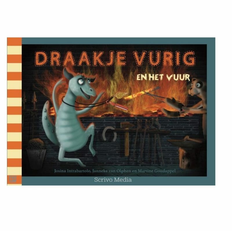 Draakje vurig en het vuur