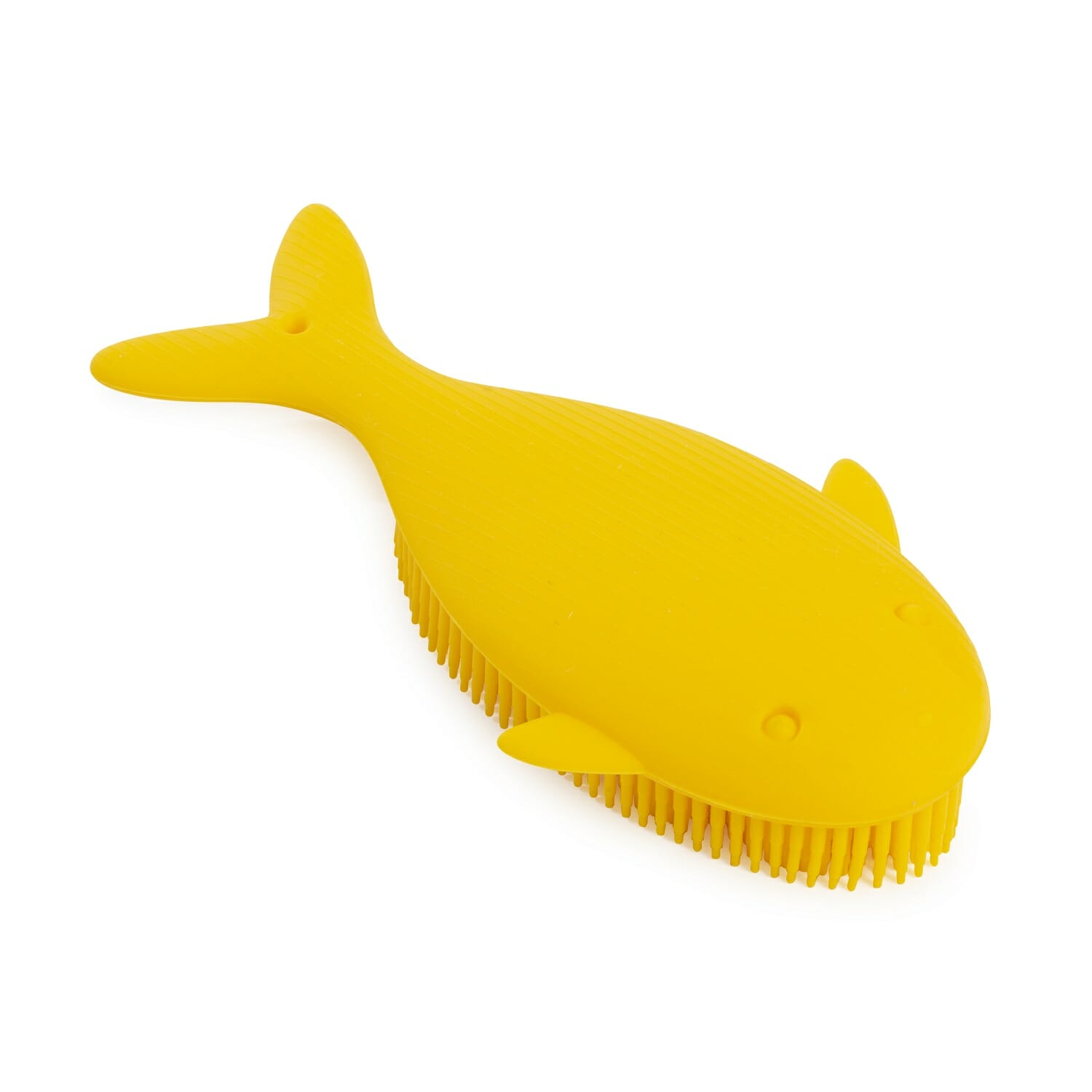This cheerful yellow whale is a great sensory brush to let children and adults experience tactile stimuli. The brush can be used as brush therapy for sensory stimulation.