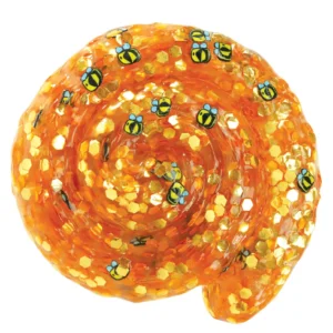 Crazy Aaron Putty honey filled with bees. Kneading with a fidget as a putty helps improve concentration