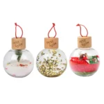 Petit Boum Christmas baubles, finally your child can handle the baubles themselves and start exploring, just like a snow dome.