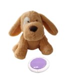 Vibrating heat hug to de-stimulate and stimulate senses through vibration.