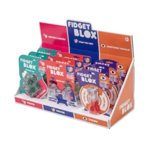 Fidget Blox and give your child the chance to play, learn and relax with this unique and stimulating toy!