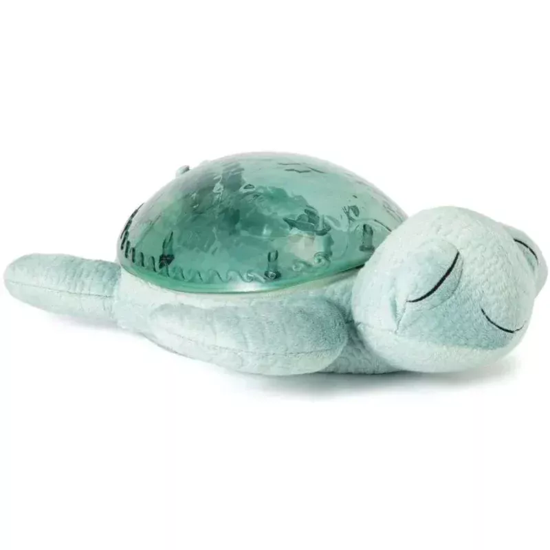 Cloudb Turtle Projector is a soft cuddly toy that offers your child peace of mind at bedtime with soft light, music and projection