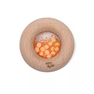 Petit boum sensory donut stimulates and stimulates the senses of young children.