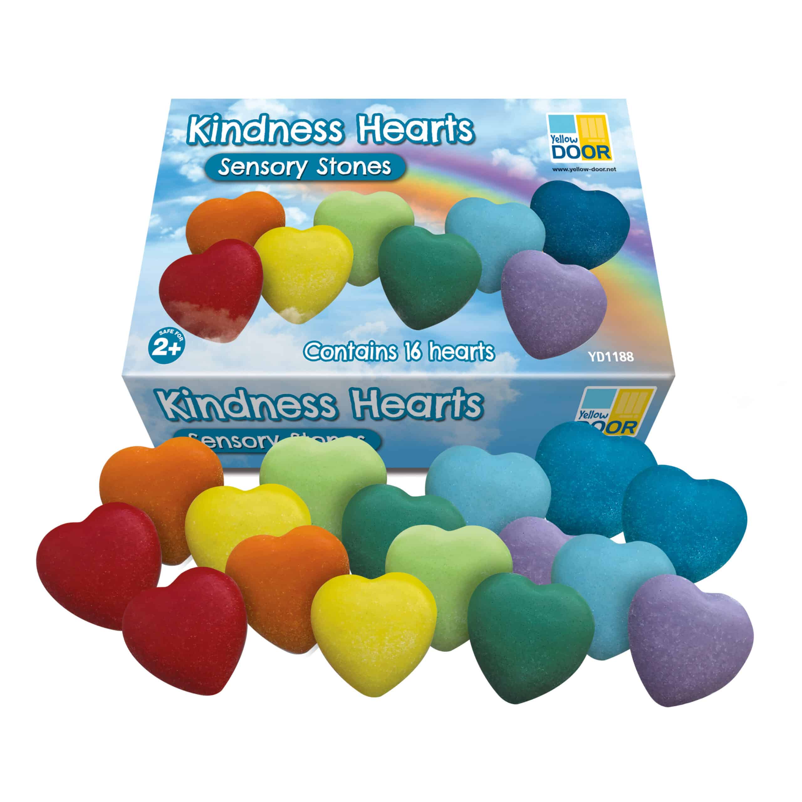 Yellow Door Hart stones (Kindness Hearts) are a beautiful way to discuss and share gratitude and kindness with children