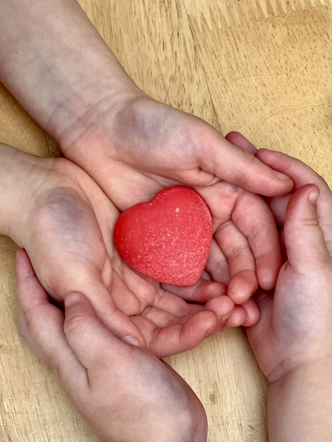 The heart stones of yellow door, kindness hearts provide a gesture of kindness.