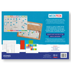 Weekpeek is the new weekly planner for the whole family from Gezinnig!