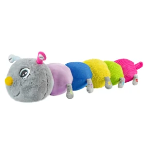 The sensory caterpillar helps your child with various sensory stimuli to calm down or concentrate. Includes vibrating function.