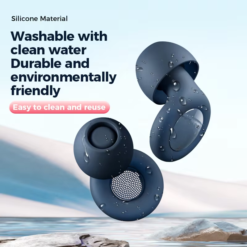 Comfortabele noise reducing oordopjes voor slapen, studeren en reizen