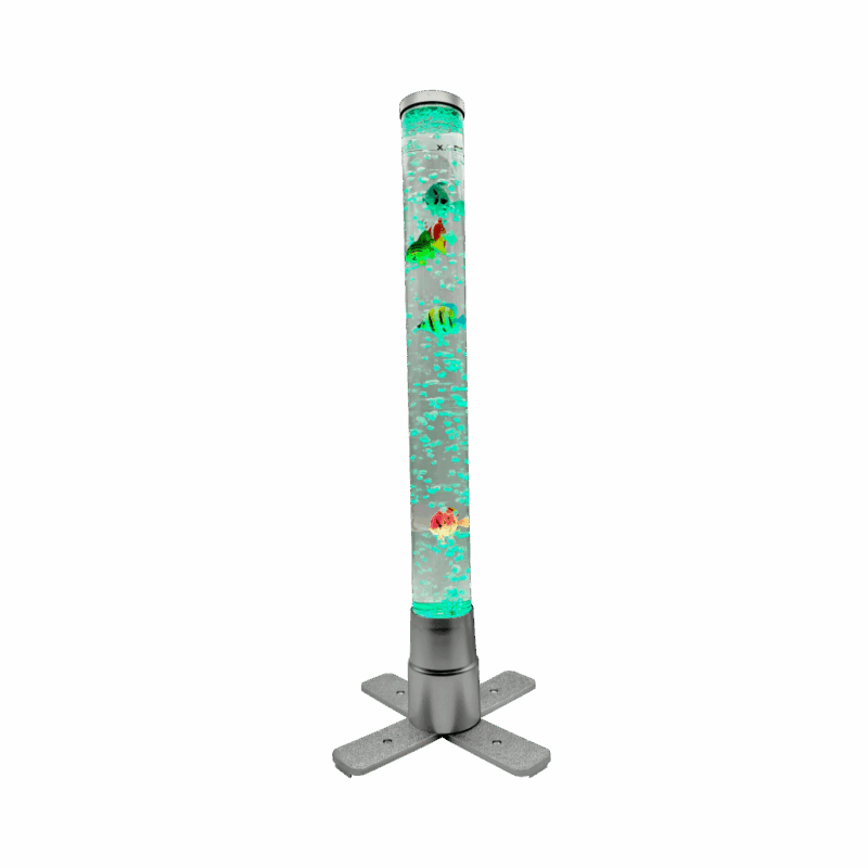 Snoezel tube with fish (table model) is perfect for any snoezel room, classroom or home environment.