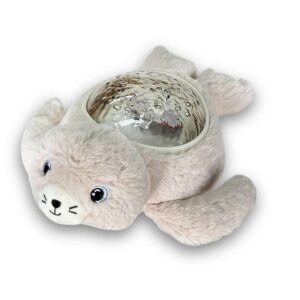 The Aqua Dream Seal projector from Pabobo transforms your little one's room into a magical underwater world and creates a soothing atmosphere.