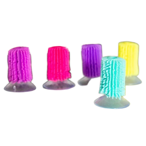 Discover the Flick Stick, the quiet and soothing fidget toy that reduces stress and increases concentration. Perfect for children and adults, at home, at school or at work. Tap, twist and fidget with the soft, colorful rubber fibers for relaxation and fun.  