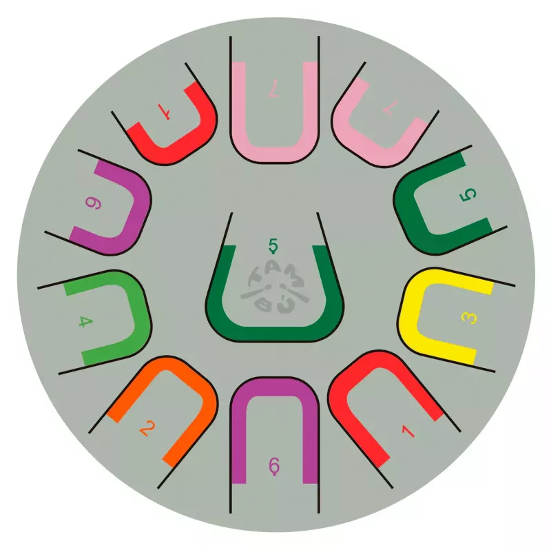 Tambu tongdrum met 11 harmonische tonen, ideaal voor meditatie en yoga.