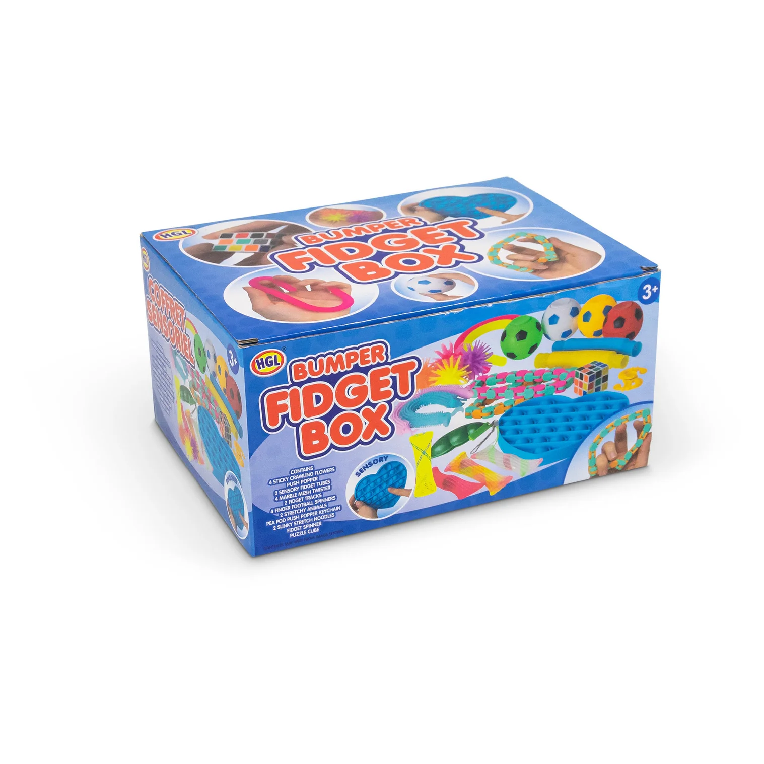 24-piece fidget toy set – great value for kids and adults to fidget, unwind and for better focus.