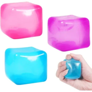 Squishy Cube sensory fidget cube for stress reduction, focus and relaxation, suitable for children and adults