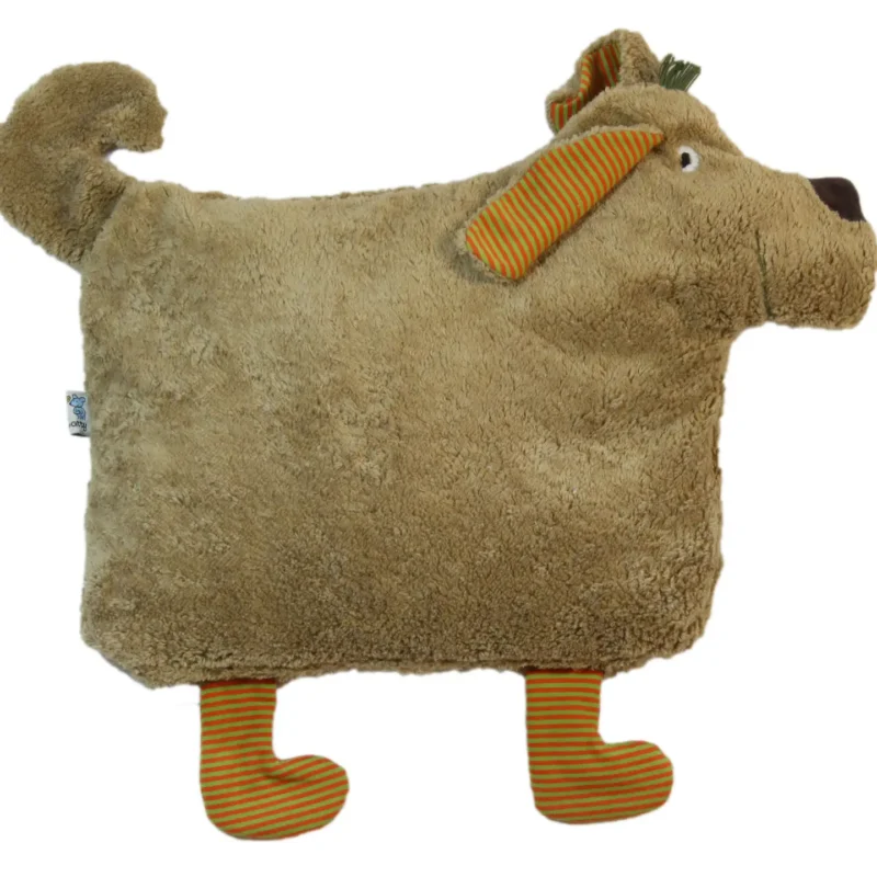 Knuffelkussen hond met trilmechanisme voor ontspanning en rust