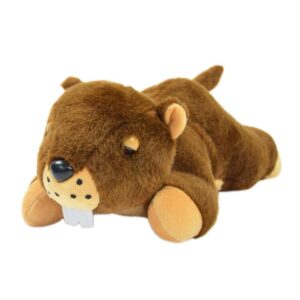 Discover the Touchimal Marmot: a super soft, handmade cuddly toy that responds to touch with sweet sounds.