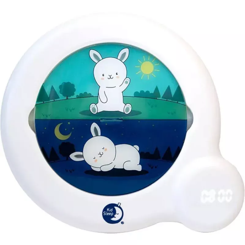 De Kid’Sleep Essential slaaptrainer helpt kinderen op een duidelijke en visuele manier begrijpen wanneer het nog slaaptijd is en wanneer ze mogen opstaan.
