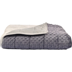 The weighted blanket provides a safe place to unwind, a warm support for any child who needs safety and relaxation.
