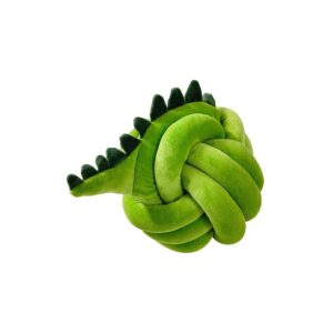 Cuddle ball crocodile made of soft plush with crackling spikes, sensory cuddle ball for children that provides peace, security and sensory play at home or in the classroom.