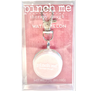 Pinch Me therapy dough clip-on with watermelon scent for rest and sensory use