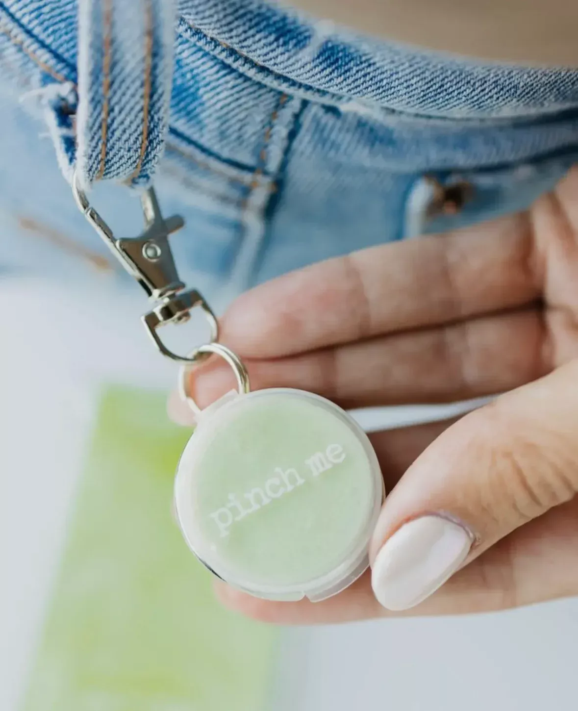 Pinch Me Pendant with Aroma Scent