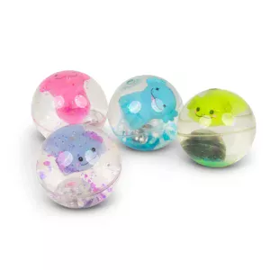 Bounce the ball and watch it light up and blink on impact. Available in four cheerful colors and ideal for sensory play,