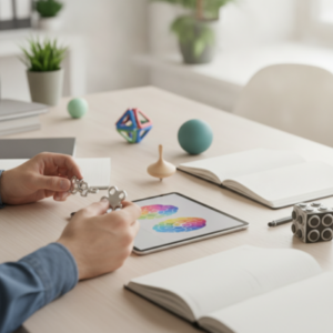 Why does fidgeting help with concentration