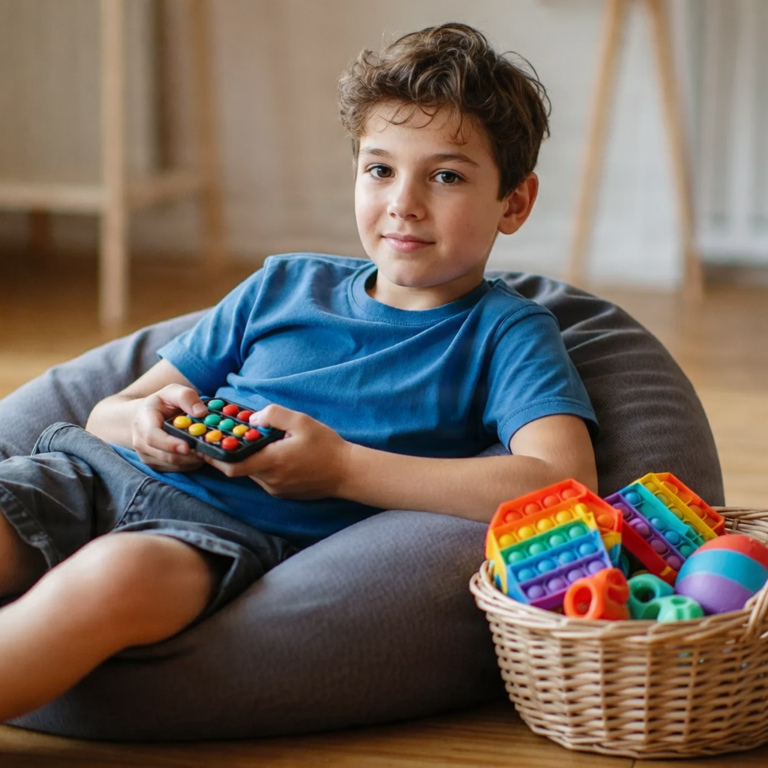 Fidget toys help with self-regulation for children with ADHD and autism. Read our tips